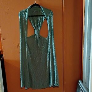 BECCA Green Sweater Dress